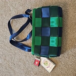 Harvey's Seatbelt Lucky Hearts Convertable Clutch #237